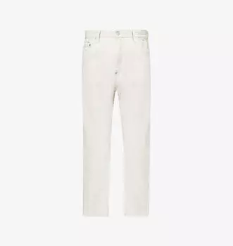 Джинсы Icon Ice London Bro прямого кроя, стандартного кроя Dsquared2, белый