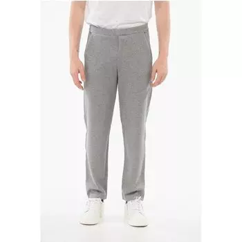 Джинсы ID Cotton Drawstringed Joggers Corneliani, серый