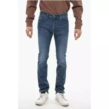 Джинсы ID Regular Waist Regular Fit 17 см Corneliani, Blue