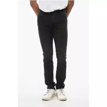 Джинсы ID Stretch Cotton Slim Fit 16 см Corneliani, Black