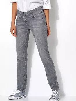 Джинсы идеальной формы Toni, серый