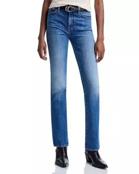 Джинсы Insider Sneak в лоферах и с лассо MOTHER, синий