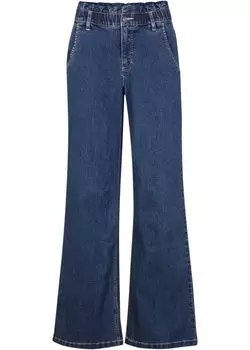 Джинсы из эластичного бумажного пакета John Baner Jeanswear, синий