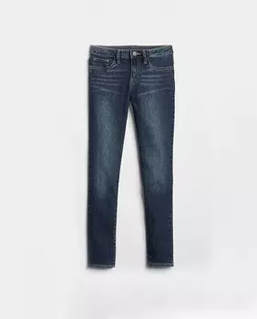 Джинсы из эластичного денима для девочек Gap, индиго