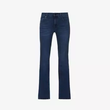 Джинсы из эластичного денима со средней посадкой Bair 7 For All Mankind, цвет park avenue