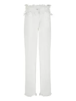 Джинсы из хлопка Ferragamo, белый