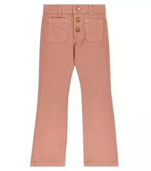 Джинсы из хлопка флека La Coqueta, розовый