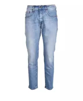 Джинсы из хлопка и эластана (+) People, синий