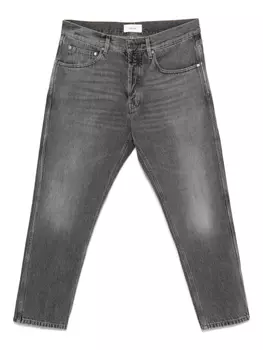 Джинсы из хлопка Lardini, серый