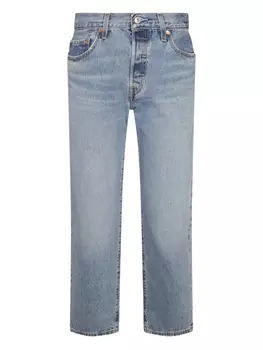 Джинсы из хлопка Levi's, синий