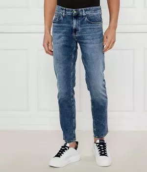 Джинсы из хлопка Slim fit Tommy Jeans, синий