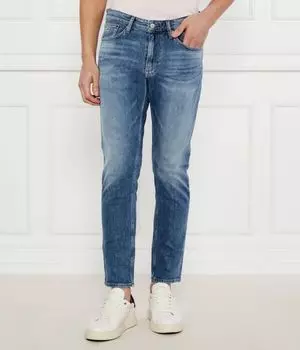 Джинсы из хлопка Slim fit Tommy Jeans, синий
