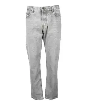 Джинсы из хлопкового денима Diesel, серый