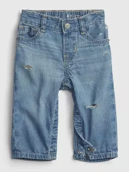 Джинсы из органического хлопка Gap, синий