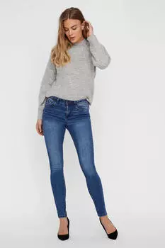 Джинсы из органического хлопка Vero Moda, синий