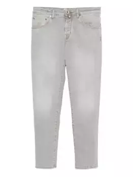 Джинсы из смесового хлопка JACOB COHEN, серый