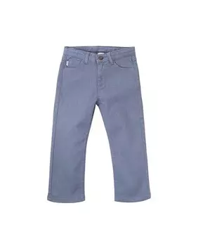 Джинсы из твила с пятью карманами для девочек Knot, синий