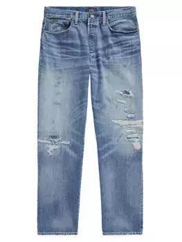 Джинсы из жесткого денима Polo Ralph Lauren, цвет surfview