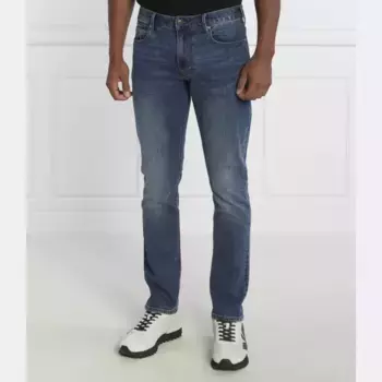 Джинсы J06 классического кроя Emporio Armani, синий