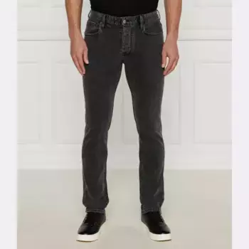 Джинсы J75 классического кроя Emporio Armani, черный