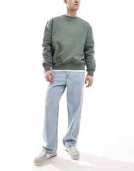 Джинсы Jack & Jones Alex мешковатые, светло-голубого цвета