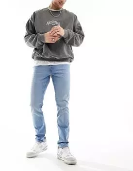 Джинсы Jack & Jones Glenn Slim, светло-голубые