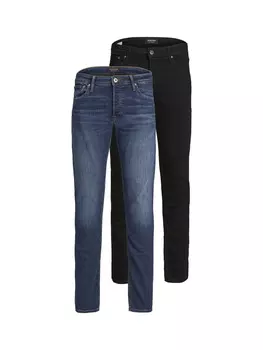 Джинсы Jack & Jones Jack & Jones Glenn Original lange Hose, черный