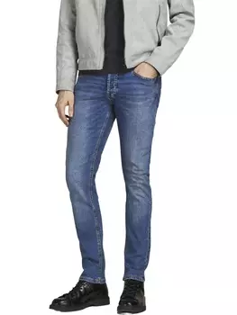 Джинсы Jack & Jones JJIGLENN JJORIGINAL MF 031 slim, синий
