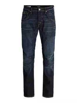 Джинсы JACK & JONES Regular Jeans JJIMIKE JJOSAKA, темно-синий