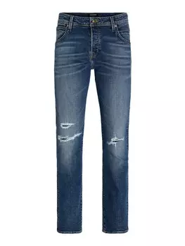 Джинсы JACK & JONES Regular Jeans MIKE FOX, синий деним