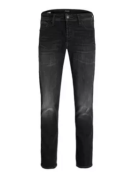 Джинсы JACK & JONES Slim fit Jeans Tim, черный деним