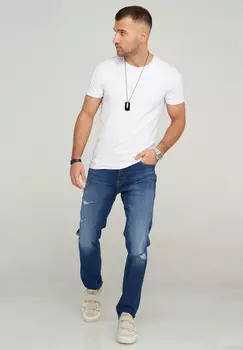 Джинсы Jack & Jones Slim Fit JJITIM JJARIS, цвет Dark Blue Denim