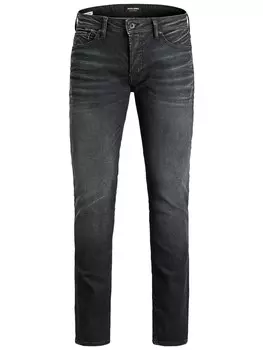 Джинсы Jack & Jones Slim Fit JJITIM JJORIGINAL Denim Stretch Hose, темно серый
