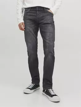 Джинсы Jack & Jones Slim Fit Stretch JJIGLENN, черный
