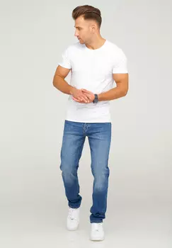 Джинсы Jack & Jones Straight Leg JJIMIKE JJARIS, цвет Dark Blue Denim