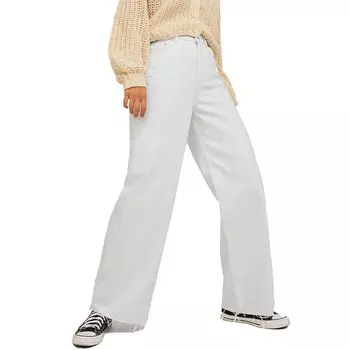 Джинсы Jack & Jones Tokyo Wide Fit Mr6011 High Waist, белый