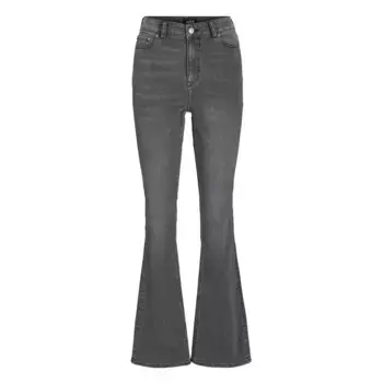 Джинсы Jack & Jones Turin Bootcut C7058 JJXX high waist, серый