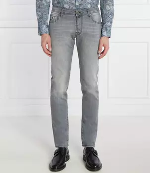 Джинсы Jacob Cohen NICK Slim Fit, серый