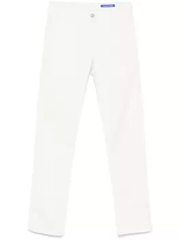 Джинсы Jacob Cohn с бляшкой-логотипом, белый