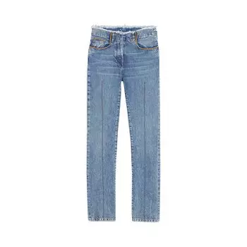 Джинсы Jacquemus Le De Nimes Caraco, Light Blue/Tabac