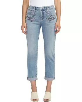 Джинсы Jag Jeans Carter Girlfriend, цвет Skyscape Blue