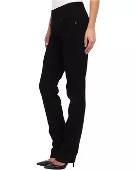 Джинсы Jag Jeans Peri Pull-On Denim Straight Leg Jeans, цвет Black Void