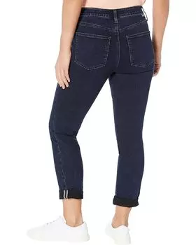 Джинсы Jag Jeans Petite Carter Mid-Rise Girlfriend Jeans, цвет Midnight