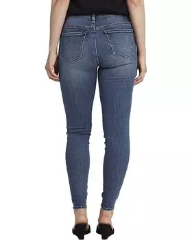 Джинсы Jag Jeans Petite Cecilia Mid-Rise Skinny Jeans, цвет Sky Blue