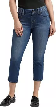 Джинсы Jag Jeans Petite Maya Mid-Rise Capris, цвет Night Blue