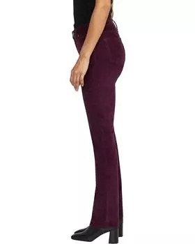 Джинсы Jag Jeans Petite Ruby Mid-Rise Straight Leg Pants, цвет Sangria