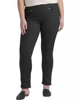Джинсы Jag Jeans Plus Size Nora Skinny, цвет Forever Black