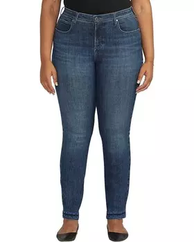 Джинсы Jag Jeans Plus Size Ruby Mid-Rise Straight Leg, цвет Night Owl