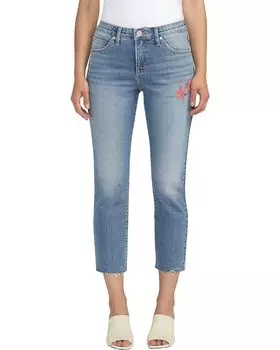 Джинсы Jag Jeans Ruby Straight Crop, цвет Olympus Blue
