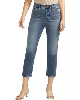 Джинсы Jag Jeans Valentina Straight Crop, цвет Stargazer Blue
